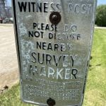 Witness Post Ridgeway, IA MNF Jun, 2020 Witness Post Ridgeway, IA MNF Jun, 2020