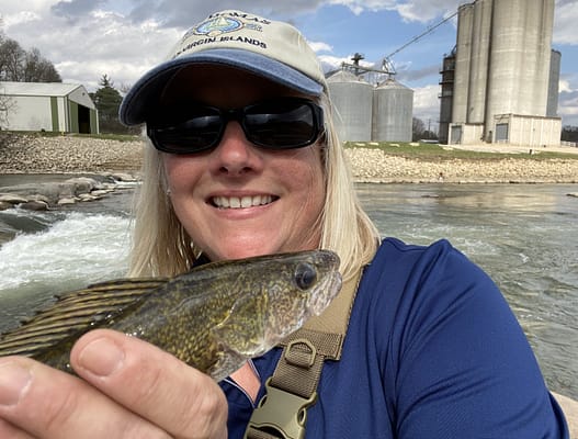 Sandi's 1st Walleye of 2020