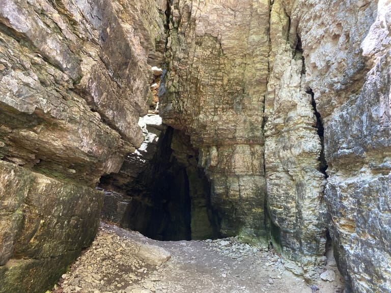 Entrance to the Ice Cave