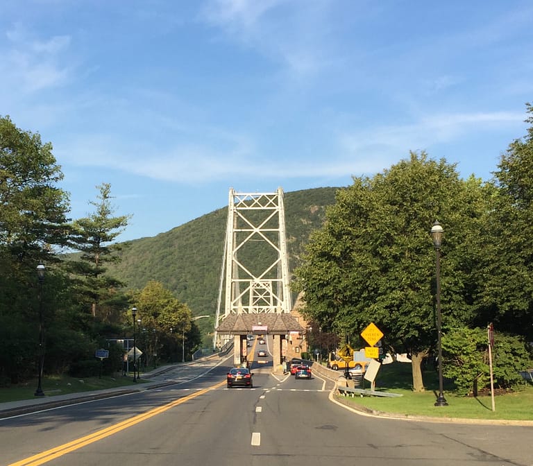 Bear Mountain Bridge and Toll Booth