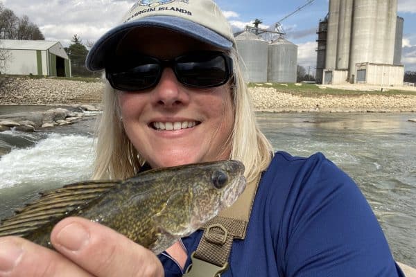 Sandi's 1st Walleye of 2020